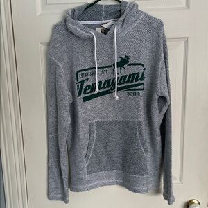 NWT Gray Men's Temagami, Ontario Hoodie